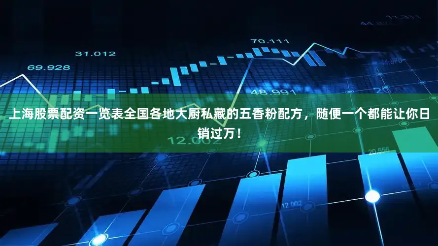 上海股票配资一览表全国各地大厨私藏的五香粉配方，随便一个都能让你日销过万！