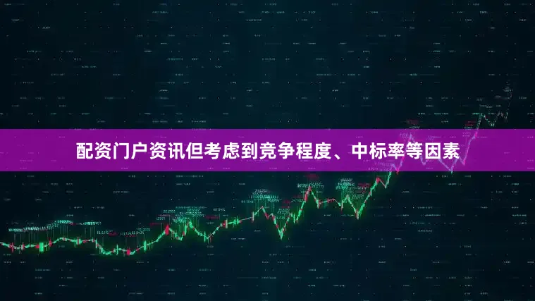 配资门户资讯但考虑到竞争程度、中标率等因素